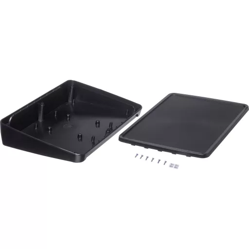 Bopla BOP 10.1 PQ-9005 Pultos műszerdobozok (H x Sz x Ma) 285 x 198 x 61.2 mm ABS Fekete (RAL 9005) 1 db