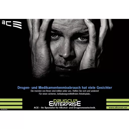ACE Kit X 100338 Drogteszt készlet Vizeletvizsgálat, Kenet Ellenőrizhető drogok=Amfetamin, MDMA, Metamfetamin, Ópiátok