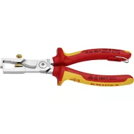   Knipex StriX 13 66 180 T Kábelvágó olló Alkalmas (csupaszoló technika) Alumínium- és rézkábel, egy- és többerű 15 mm 5 50 mm² 7