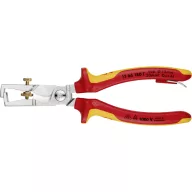   Knipex StriX 13 66 180 T Kábelvágó olló Alkalmas (csupaszoló technika) Alumínium- és rézkábel, egy- és többerű 15 mm 5 50 mm² 7