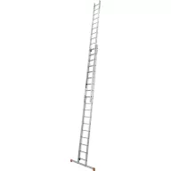   Krause 129871 Alumínium Húzóköteles létra Állvánnyal Munkamagasság (max.): 9.80 m Alumínium DIN EN 131 27.6 kg