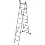   Krause 133472 Alumínium Többcélú létra Állvánnyal Munkamagasság (max.): 5.25 m Alumínium DIN EN 131 10.1 kg