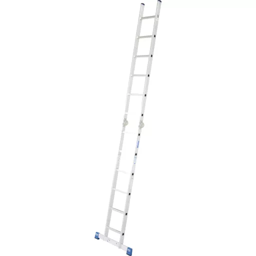 Krause 133908 Alumínium Több fokos kettős létra Állvánnyal Munkamagasság (max.): 4.40 m Alumínium 8.5 kg
