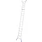 Krause 133960 Alumínium Teleszkópos létra Munkamagasság (max.): 6.05 m Alumínium DIN EN 131 18 kg
