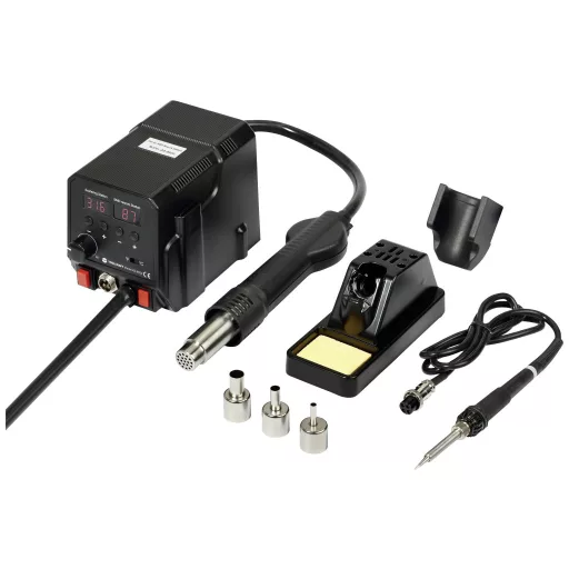 Digitális forrólevegős kiforrasztó- és forrasztóállomás 360 W 50 -480 °C Toolcraft TO-4861965