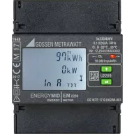   Gossen Metrawatt EM2289 S0 Háromfázisú fogyasztásmérő digitális MID konform: Igen 1 db