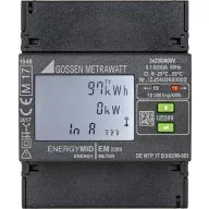  Gossen Metrawatt EM2289 TCP/IP / BACnet U2289-V017 Háromfázisú fogyasztásmérő digitális MID konform: Igen 1 db