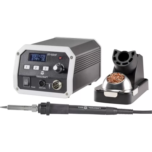 Digitális forrasztóállomás 150 W 50 - 480 °C Toolcraft ST-150 HF TO-‎4878198