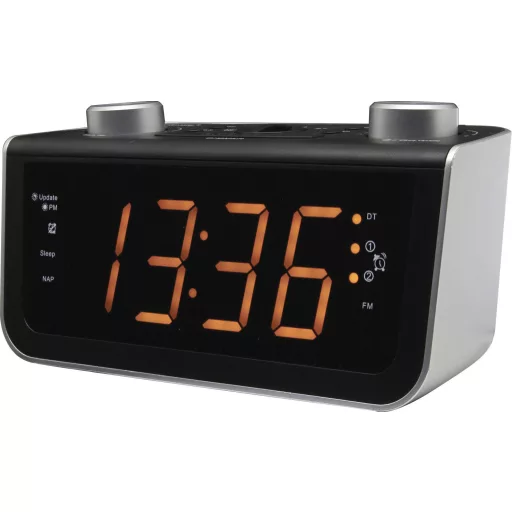 soundmaster FUR5005 Rádiós ébresztőóra URH Fekete