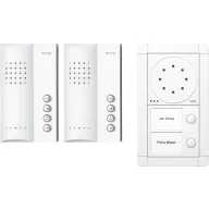   Ritto by Schneider RGE1891470 Kaputelefon Vezetékes Komplett készlet 2 családiház Fehér