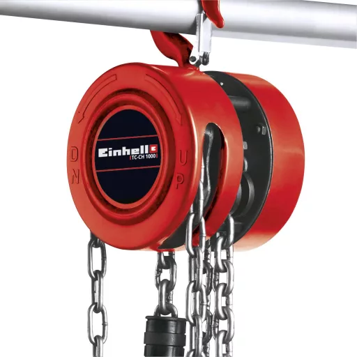 Einhell 2250110 Lánc csörlő Teherbírás (vezetőgörgő nélkül) 1000 kg