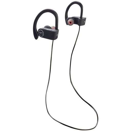 Tie Studio Bluetooth 4.1 Sport In Ear fejhallgató Bluetooth® Fekete Headset, Hangerő szabályozás, Izzadásálló Sport