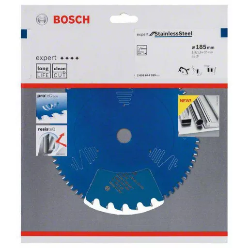 Bosch Accessories Expert for Stainless Steel 2608644289 Körfűrészlap 185 x 20 x 1.6 mm Fogak száma (collonként): 36 1 db