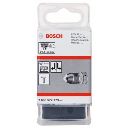 Kulcs nélküli SUPRA SK fúrótokmány, 1,5-13 mm, 1/2 hüvelyk - 20 Bosch Accessories 2608572273