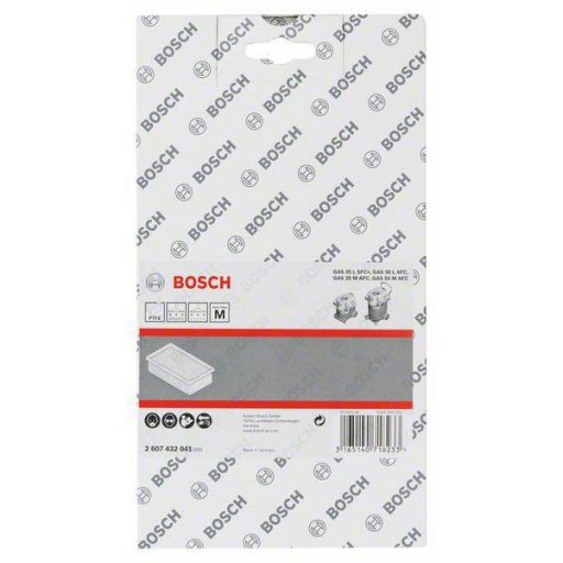 Bosch Accessories 2607432041 Lapos lamellás szűrő 1 db