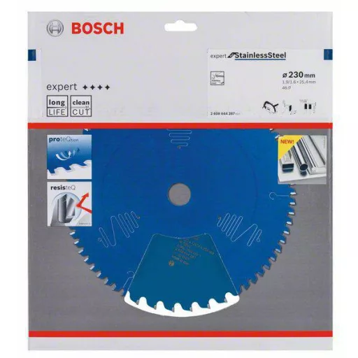 Bosch Accessories Expert for Stainless Steel 2608644287 Körfűrészlap 230 x 25.4 x 1.6 mm Fogak száma (collonként): 46 1 db