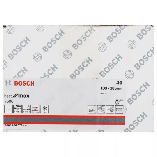 Bosch Accessories Best for Inox 2608608Z79 Csiszoló hüvely Szemcsézet 40 (Ø) 90 mm 5 db