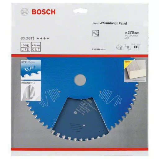 Bosch Accessories Expert for Sandwich Panel 2608644145 Körfűrészlap 270 x 30 x 2.0 mm Fogak száma (collonként): 60 1 db