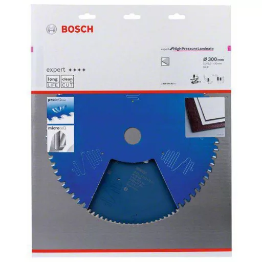 Bosch Accessories Expert for High-Pressure Laminate 2608644362 Körfűrészlap 300 x 30 x 2.2 mm Fogak száma (collonként): 96 1 db