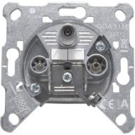   Triax GDA 313 Antenna csatlakozó SAT, TV, UKW Süllyeszett Átvezető doboz