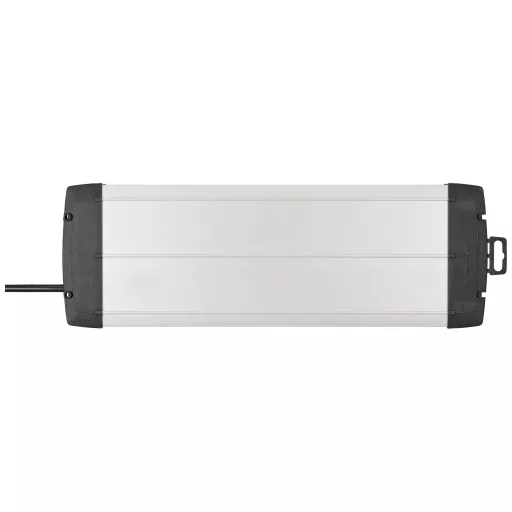 Brennenstuhl 1391000912 Elosztó kapcsolóval 12 részes Fekete, Ezüst Védőérintkezős 1 db