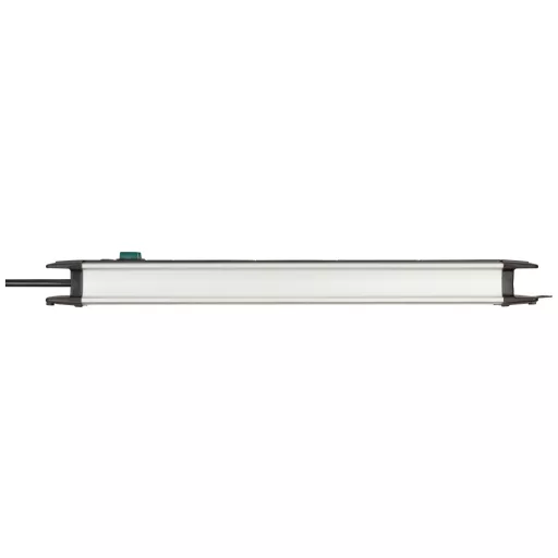 Brennenstuhl 1391000916 Elosztó kapcsolóval Fekete, Ezüst Védőérintkezős 1 db