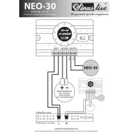 Sinuslive Neo-30 Autó magassugárzó 200 W