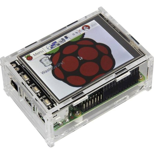 Joy-it RB-Display Kit 3.5 Érintőkijelzős modul 8.9 cm (3.5 coll) 480 x 320 Pixel Alkalmas: Raspberry Pi® Házzal, Operációs rendszerrel