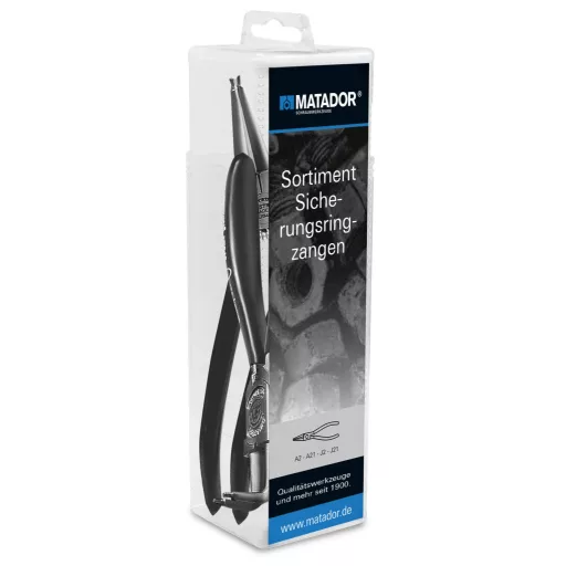 Matador Schraubwerkzeuge 05789040 Seeger gyűrű fogó készlet