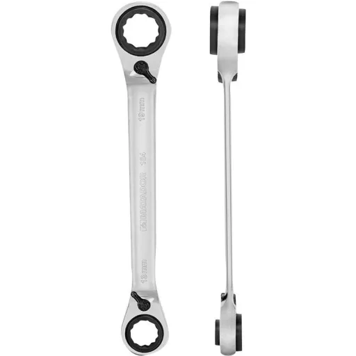 Matador Schraubwerkzeuge 01840001 01840001 Kettős kilincses csavarkulcs készlet 10 - 19 mm