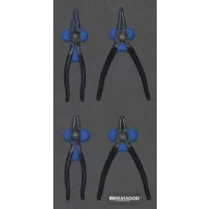   Matador Schraubwerkzeuge 81641504 Seeger gyűrű fogó készlet