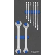   Matador Schraubwerkzeuge 81642100 Kettős csavarkulcs készlet 8 részes 1/2 - 25/32 DIN 3110