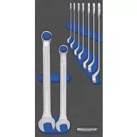   Matador Schraubwerkzeuge 81641190 Racsnis csavarkulcs készlet 9 részes Kulcsszélesség (metrikus) 6 - 22 mm