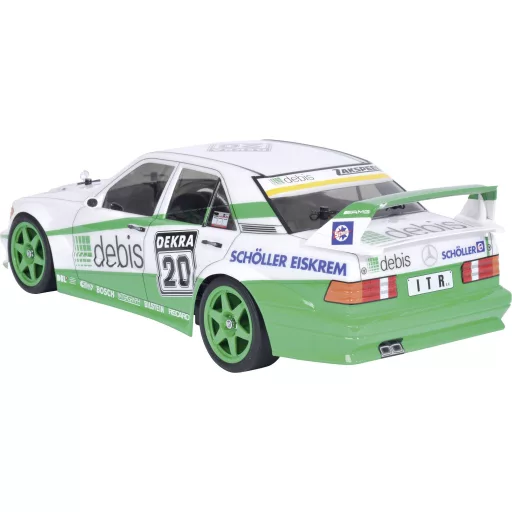 Tamiya 1:10 RC modellautó Elektro Közúti modell Mercedes Benz 190E debis Zakspeed Brushed 4WD építőkészlet TT-01E