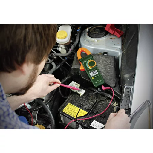 Extech MA443 Kézi multiméter, Lakatfogó Kalibráció (ISO) digitális CAT III 600 V Kijelző (digitek): 4000