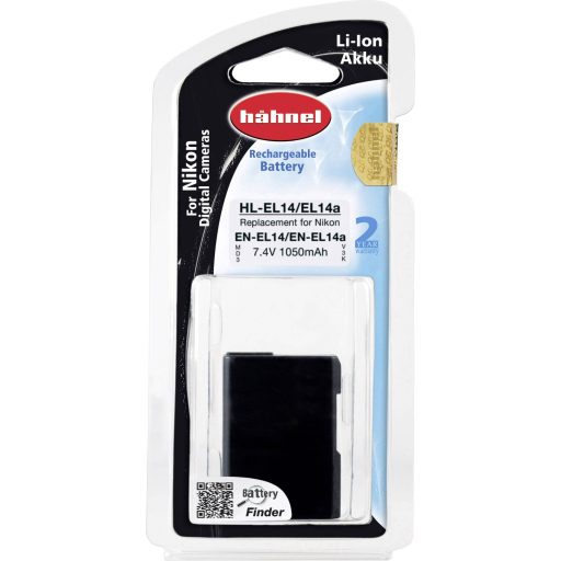 Hähnel Fototechnik HL-EL14a Kamera akku Megfelelő eredeti akku (kamera) EN-EL14, EN-EL14a 7.4 V 1050 mAh