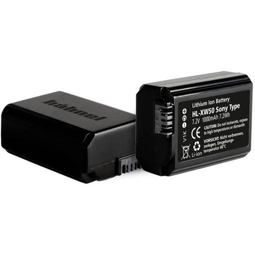 Hähnel Fototechnik HL-XW50 Kamera akku Megfelelő eredeti akku (kamera) NP-FW50 7.2 V 1000 mAh