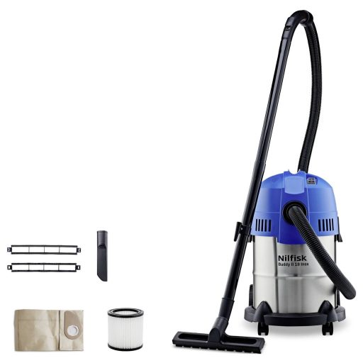 Nilfisk BUDDY II 18L INOX EU 18451129 Nedves-/száraz porszívó 1200 W 18 l