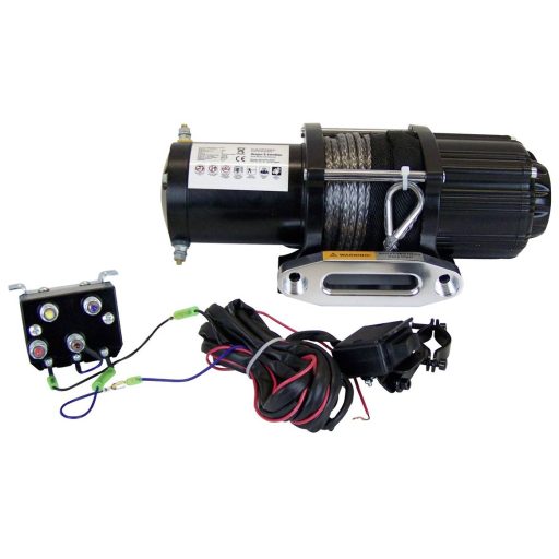 Berger & Schröter 31766 Kötélcsörlő Húzóerő (görgetve): 3150 kg Vezeték nélküli távirányító