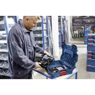   Bosch Professional L-BOXX 102 1600A012FZ Szállító doboz ABS Kék, Piros (H x Sz x Ma) 442 x 357 x 117 mm