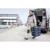   Bosch Professional L-BOXX 136 1600A012G0 Szállító doboz ABS Kék, Piros (H x Sz x Ma) 442 x 357 x 151 mm