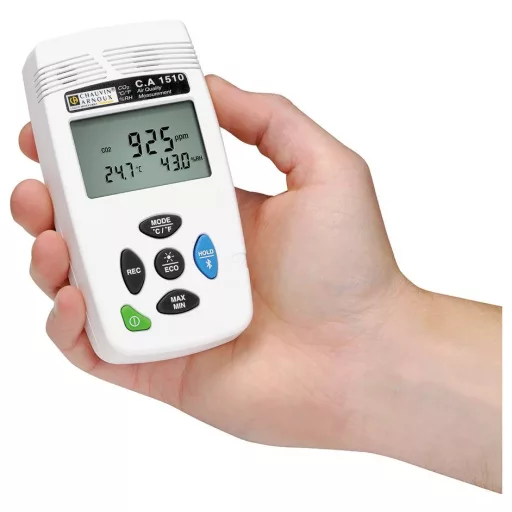 Szén-dioxid mérő adatgyűjtő funkcióval 0 - 5000 ppm, Chauvin Arnoux C.A 1510 white