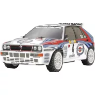   Tamiya 51401 1:10 Karosszéria Lancia Delta HF Integrale 186 mm Lakkozatlan, nem kivágott