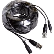   m-e modern-electronics 55323 Kamera, Video, Áram Összekötőkábel 30.00 m Fekete