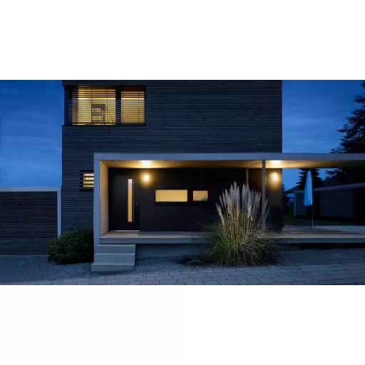 Steinel LED AUSSENLEUCHTE L 240 S EDELSTAHL 010461 LED-es kültéri fali lámpa mozgásérzékelővel LED Nélkül 9.3 W Antracit szürke