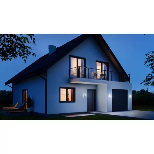 Steinel LED AUSSENLEUCHTE L 240 S EDELSTAHL 010461 LED-es kültéri fali lámpa mozgásérzékelővel LED Nélkül 9.3 W Antracit szürke