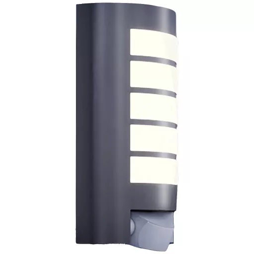 Steinel AUSSENLEUCHTE L 12 S ANT 657819 Kültéri fali lámpa mozgásérzékelővel LED E27 60 W Antracit