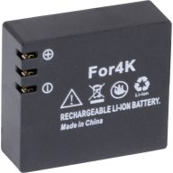   GoXtreme Vision 1050 Kamera akku Megfelelő eredeti akku (kamera) Vision 1050 3.7 V 1050 mAh