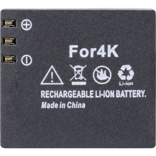 GoXtreme Vision 1050 Kamera akku Megfelelő eredeti akku (kamera) Vision 1050 3.7 V 1050 mAh