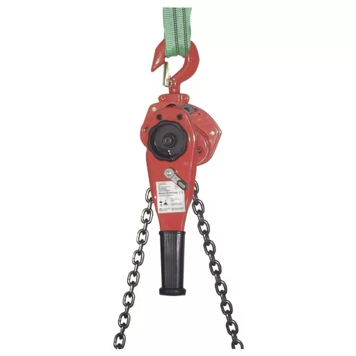 Berger & Schröter 60589 Kettős racsnis láncos csörlő Teherbírás (vezetőgörgő nélkül) 1000 kg